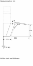 Bosch DWK91LT60B Chimney Hood
