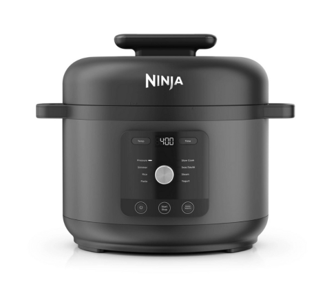 Ninja PC201UK HyperHeat 9-in-1 Pressure & Rice Cooker - Grey/Black