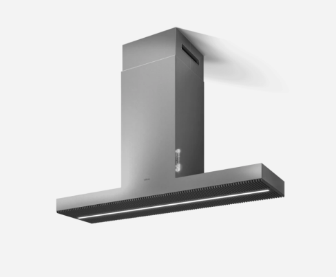 Elica HAIKU-ISL-120-SS 120cm Wide Island Hood -Stainless Steel - A Rated