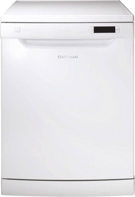 Statesman FD12PWE 60cm Freestanding 12 Place Settings Dishwasher in White