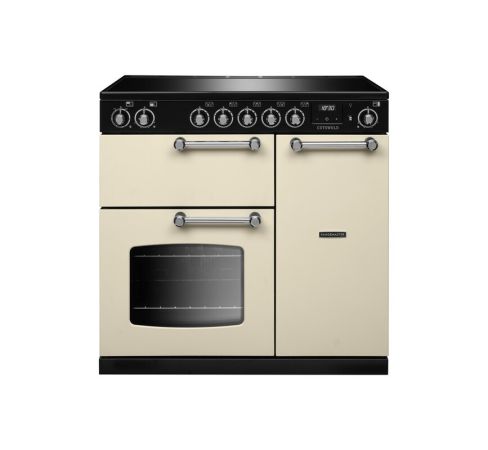 Rangemaster COT90EIPPCR/CM1 Freestanding Dual Fuel Cooker