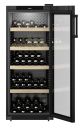 Liebherr WPBL4601 Freestanding Wine Cooler - Black F Rated