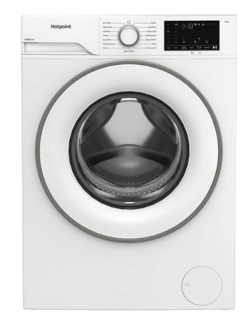 Hotpoint H101ANTISTAINUK 10kg 1400 spin Washing Machine - White A Rated