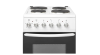 Haden HES051W 50cm Single Oven Electric Cooker with Sealed Plate Hob - White A Rated