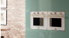 Bertazzoni F609HEREKTAG Heritage Series Temp gauge 60cm Oven 9 functions Ivory/Gold