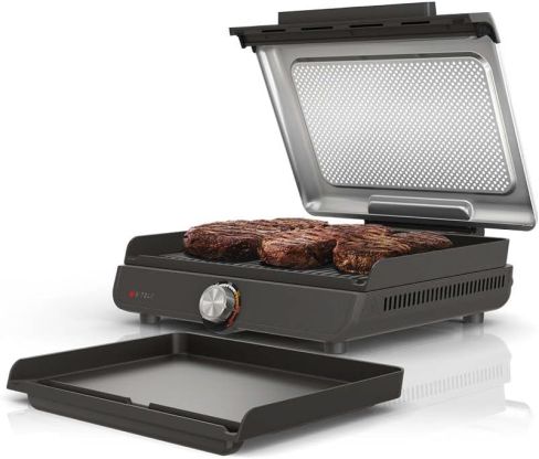 Ninja GR101UK Sizzle Grill & Flat Plate - Black