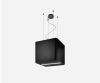 Elica PIX-BLK 42cm Wide Suspended Island Hood - Black - A Rated