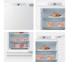 Hisense FUV124D4AWE Integrated Under Counter Freezer with Fixed Hinge System, Manual Defrost