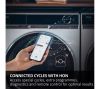 Haier HW100BP14357GUUK 10kg 1400 Spin Freestanding Washing Machine in White, Wi-Fi Connected, A Rated