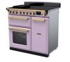Rangemaster ESDL90EIPHTH/AB1 90cm Wide Induction Range Cooker - Heather / Antique Brass - A Rated