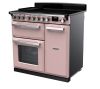 Rangemaster ESDL90EIPPPK/CM1 90cm Wide Induction Range Cooker - Pale Pink /Chrome - A Rated