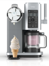 Ninja NC701UK Swirl by CREAMi 13-in-1 Soft Serve & Ice Cream Maker - Platinum Silver