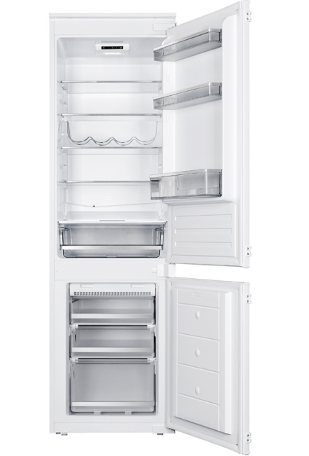 CDA FW727 Built-in 70/30 NoFrost Fridge Freezer, Sliding Hinge System