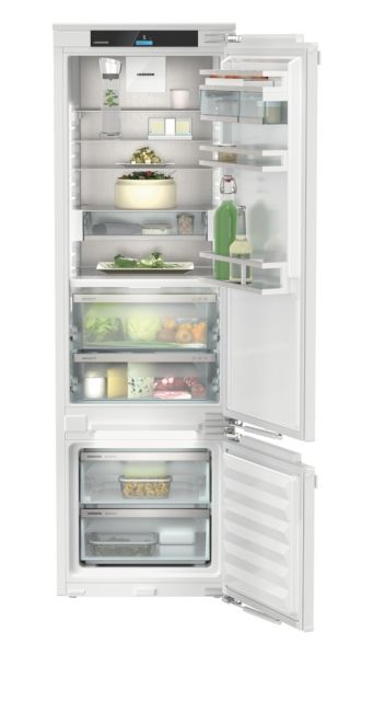 Liebherr ICBBI5152 Fully Integrated Plumbed-In 80/20 Fridge Freezer Low Frost with Fixed Hinge - B Rated