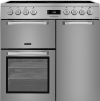 Leisure PR90C530X 90cm Ceramic Range Cooker, Stainless Steel, A Rated