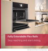 Neff B69VS7MY0A Built-in oven with added steam function, flex design
