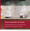 Neff D88XET2S0B 80cm Flush Integrated design Hood A+ Rated