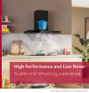 Neff D97BDN2S0B 90cm wide Chimney Hood with Touch Control A++ Rated