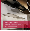 Neff D98XET2S0B 90cm Flush Integrated design Hood A+ Rated