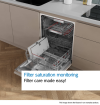 Bosch DBB67DP60B 60cm Flush Integrated, Black-Glass Hood B Rated