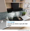 Bosch DBB83BC60B 80cm, Flush Integrated Hood - Black