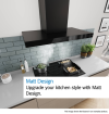 Bosch DWB95CC60B 90cm wide Black Chimney Hood B Rated