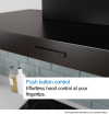 Bosch DWB95CC60B 90cm wide Black Chimney Hood B Rated