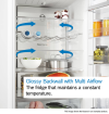 Bosch KGN36VLDKG Series 4, Free-standing No Frost Fridge-Freezer, D Rated