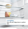 Bosch KGN39OCAFG Free-standing fridge-freezer Cast Iron, Green Collection