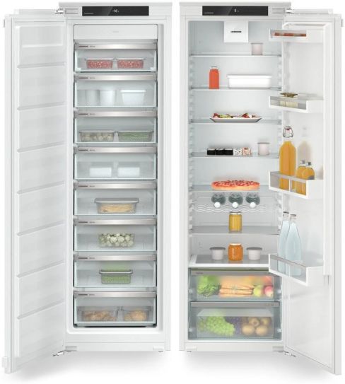 Liebherr IXRF5100 Side-by-Side combination Integrated NoFrost Fridge Freezer E Rated