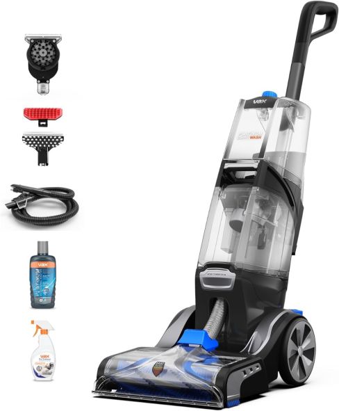 Vax CDCW-SWXS Platinum SmartWash Carpet Cleaner - Charcoal & Blue
