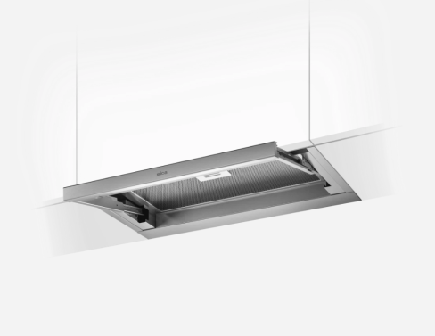 Elica LEVER-60 60cm Wide Built In Telescopic Hood - Stainless Steel B Rated