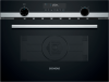 Siemens CM585AGS1B iQ500 Built In Combination Microwave Oven in Black and Stainless Steel