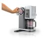 Ninja NC701UK Swirl by CREAMi 13-in-1 Soft Serve & Ice Cream Maker - Platinum Silver