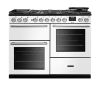 Rangemaster NEXO110DFPWHT/CM1 NEXUS OC 110cm Range Cooker Dual Fuel in White A Rated