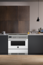 Bertazzoni PROCH94I1EBIT Professional 90cm Range Cooker Single Aspirational Induction Gloss White