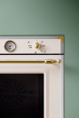 Bertazzoni F609HEREKTAG Heritage Series Temp gauge 60cm Oven 9 functions Ivory/Gold