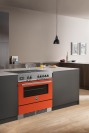 Bertazzoni PROCH94I1EART Professional 90cm Range Cooker Single Aspirational Induction Gloss Orange